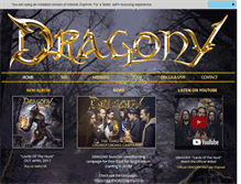 Tablet Screenshot of dragony.net